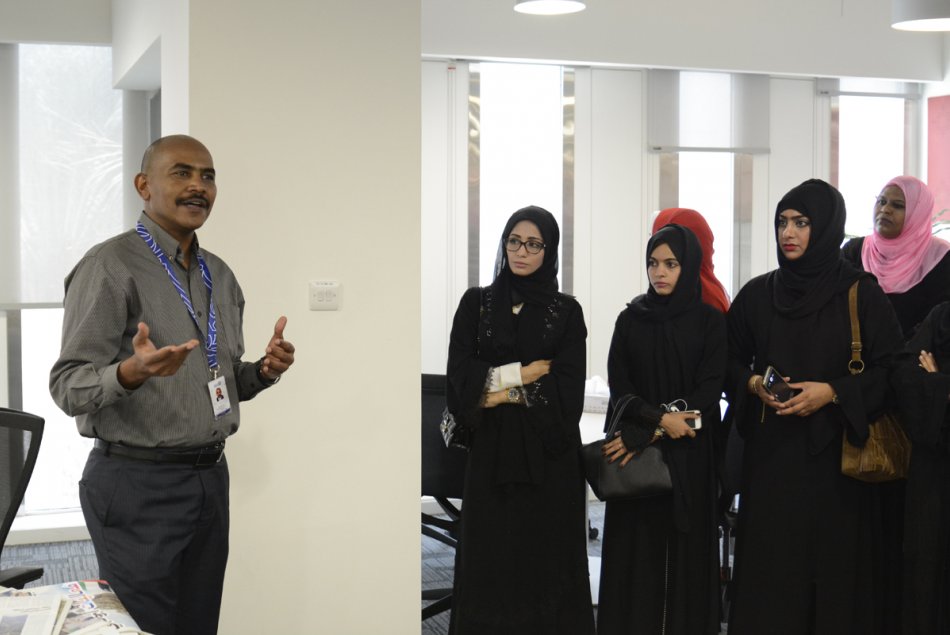 The AAU Delegation Visits the Al Ittihad Newspaper