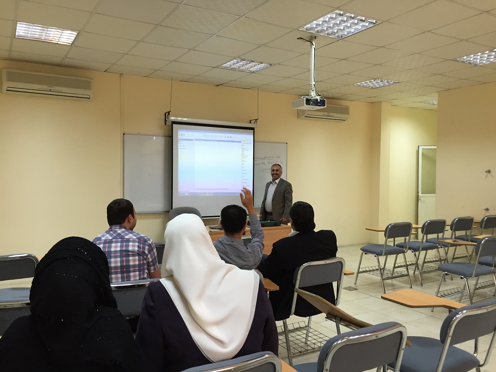 Lecture on the ‘End-Note Program’ in  Al Ain University