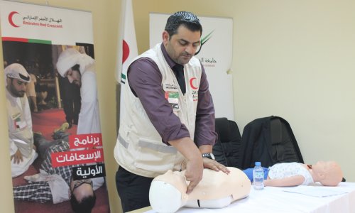 AAU –Abu Dhabi Campus- organized a workshop entitled “First Aid Basics”