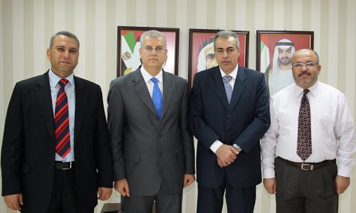 AAU President Receives Al Azhar University President