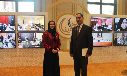 Al Ain University participates in honoring the distinguished candidates the Khalifa Educational Award