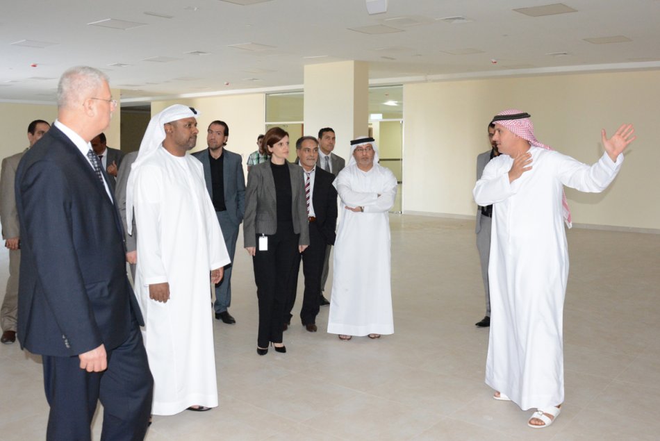 ADEC Visits Al Ain University new campus in Abu Dhabi