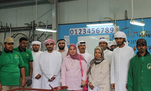AAU Students Visit Zayed Agricultural Center for Development and Rehabilitation