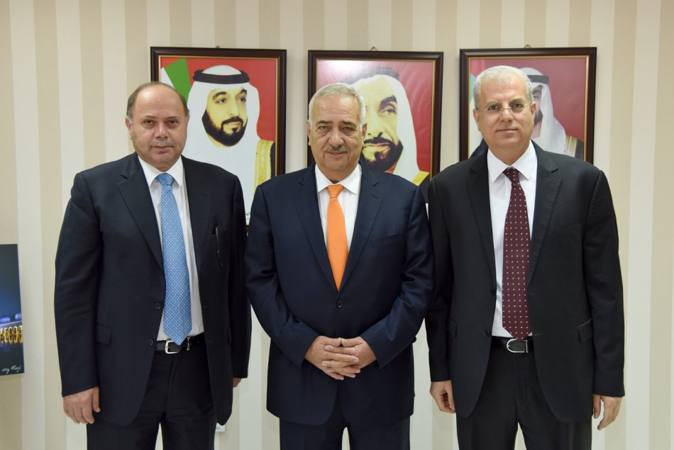 A delegation from the Hashemite Kingdom of Jordan, hosted by the AAU President