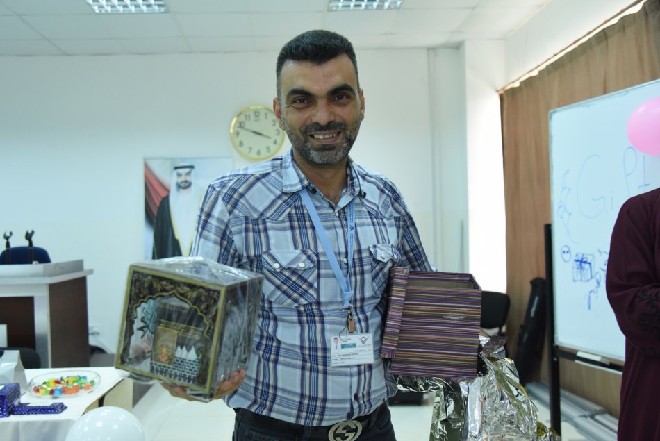 Gifts, Gifts event, gifts sharing, HR, Al Ain University, Al Ain, Abu Dhabi