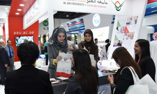 A Distinguished participation for AAU at NAJAH Abu Dhabi Exhibition 2016