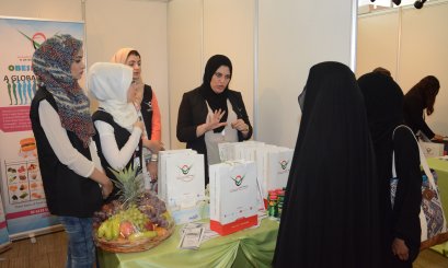 معلومات صحية وخدمات طبية قدمتها جامعة العين في ملتقى الصحة والغذاء 