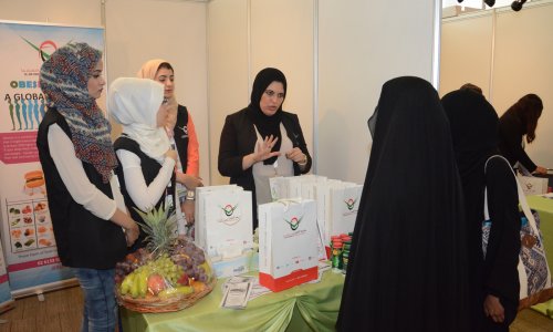 Health information and medical services provided by AAU at “Health, Nutrition & Fitness” Forum