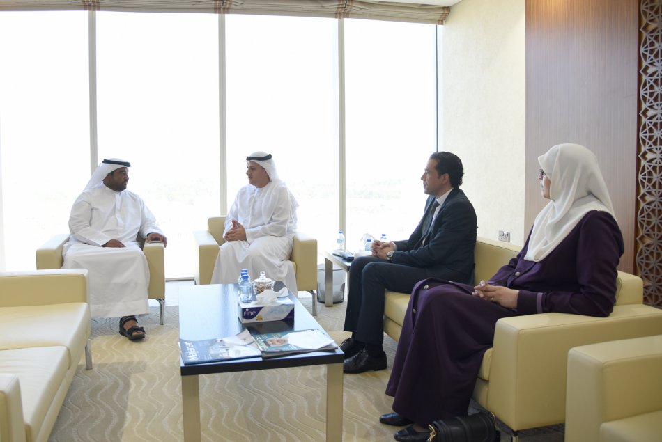 A Delegation from AAU visits Abu Dhabi Systems & Information Centre.