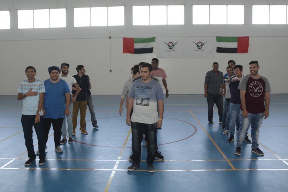 عمادة شؤون الطلبة في جامعة العين تنظم فعالية رياضية
