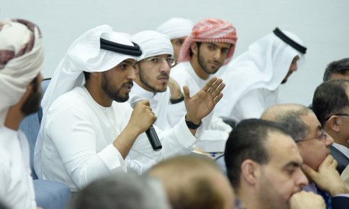 AAU President meets with the Freshmen Students and emphasizes the need for communicating with the university’s departments