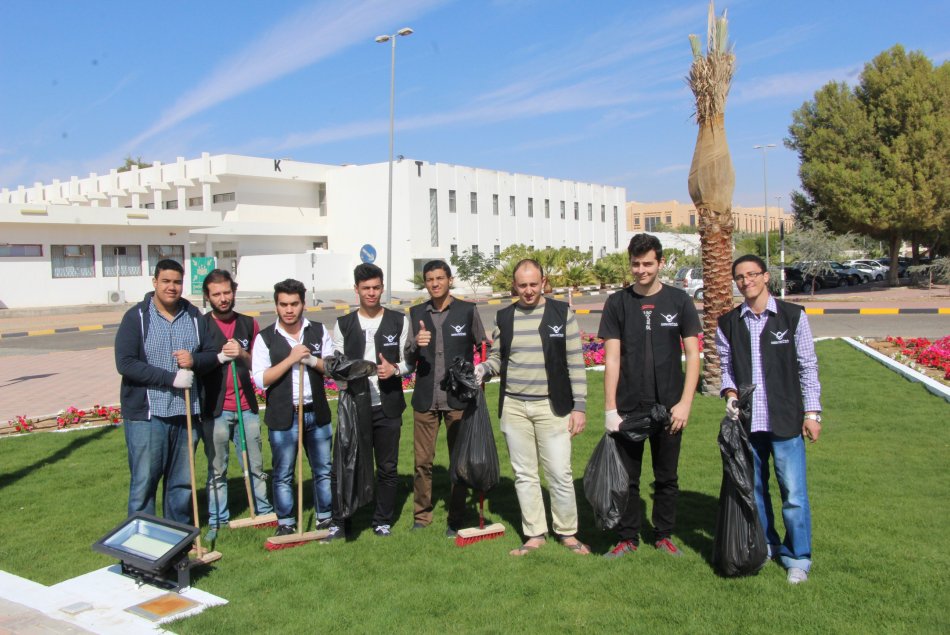 Cleaning Up Day - Al Ain Campus