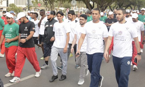 Efficient Participation from AAU in UAE National Sports Day