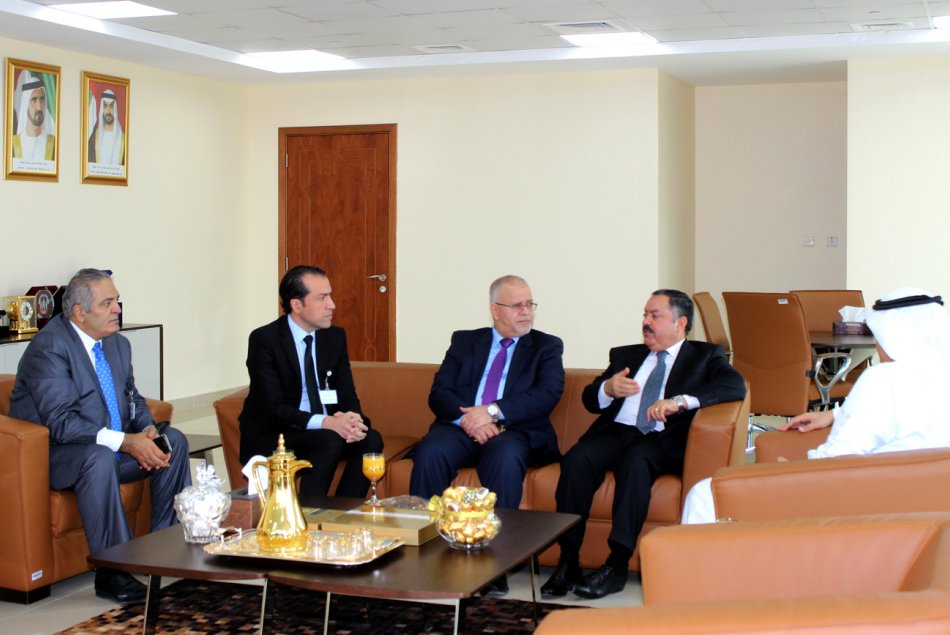 AAU Chancellor receives Jordanian Ambassador to UAE