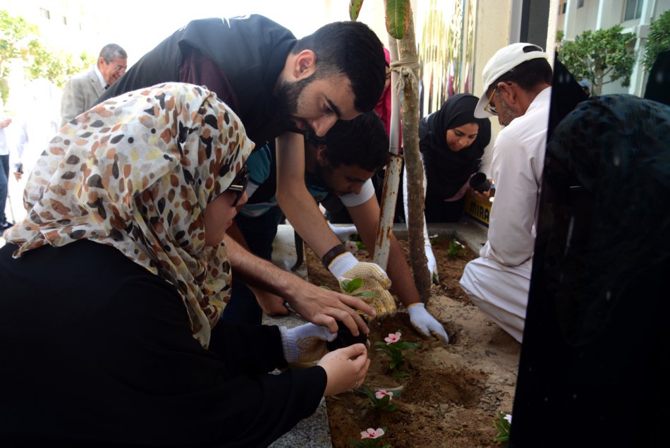 AAU raises a slogan “Plant a tree, Reap Fruit”