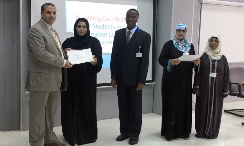 AAU Students Attended Information Literacy Course