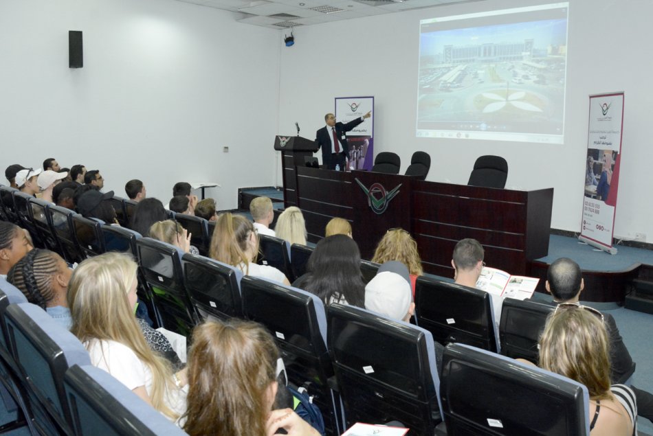 AL Ain University receives Educational Visitors from South Africa