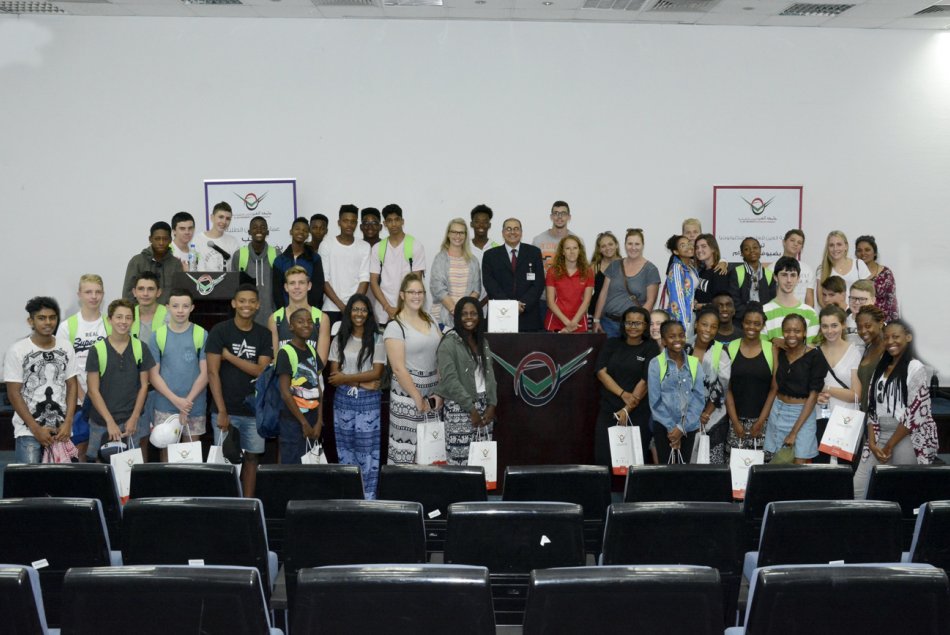 AL Ain University receives Educational Visitors from South Africa