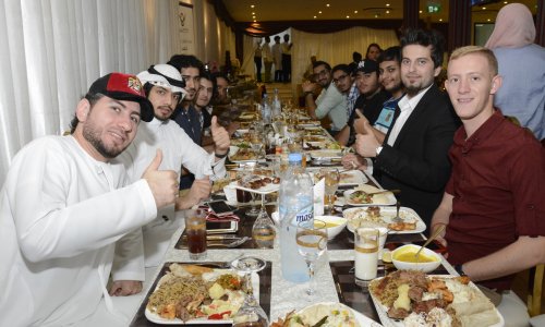 An Iftar Banquet for the AAU’s distinguished students