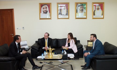 A Delegation from AmidEAST visits AAU