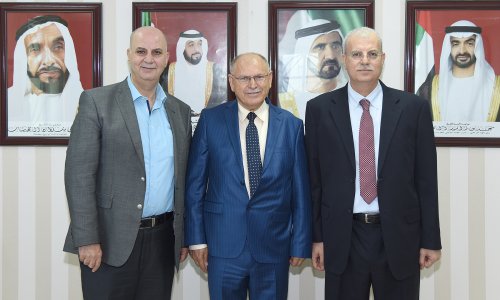 AAU President receives the Secretary General of the Association of Arab Universities