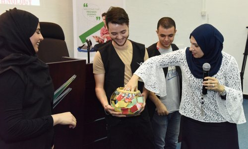AAU receives the Freshmen Students with special activities 