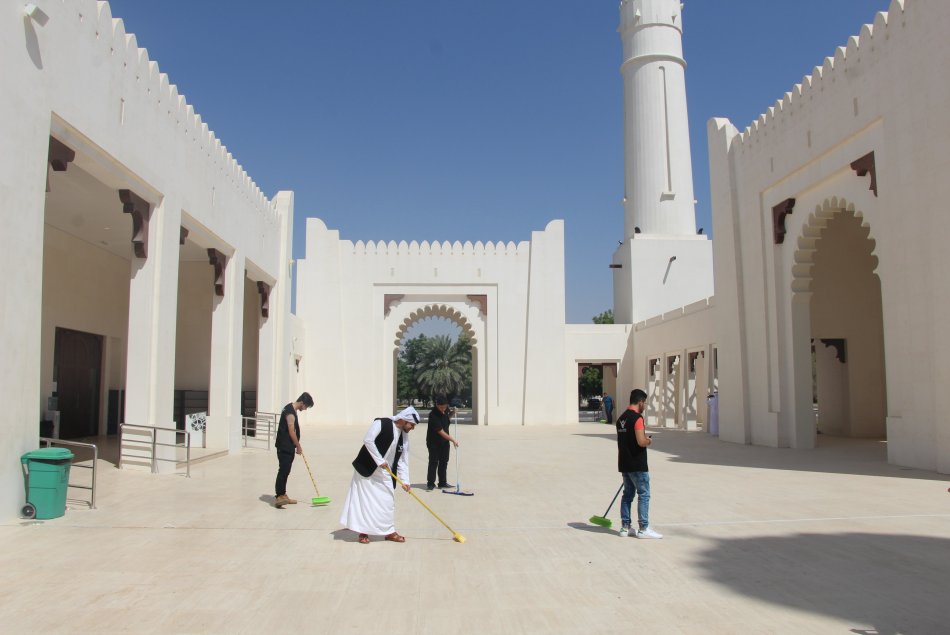 Cleaning Mosques Event - Al Ain Campus