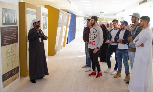 AAU Students visit “Zayed Heritage Festival”