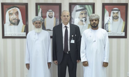 AAU President and Omani Cultural Attaché discuss the cooperation aspects