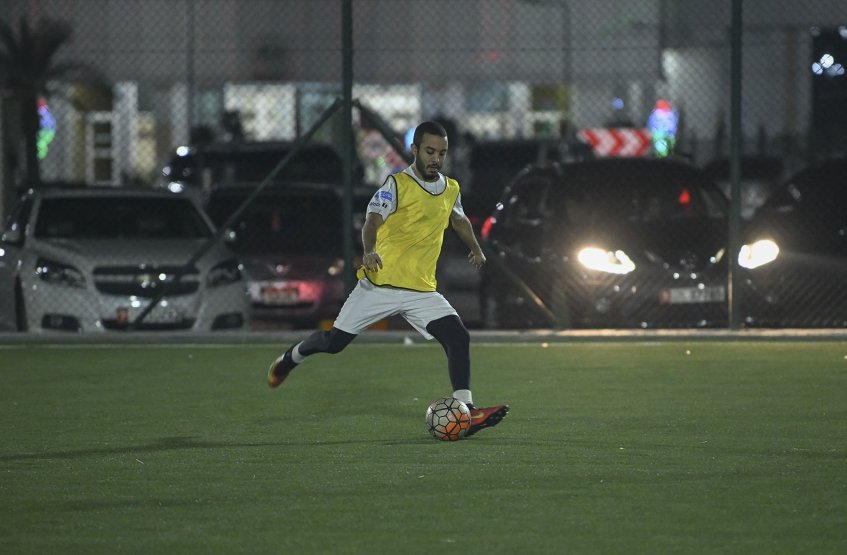 Al Malaki scored 13 goals in the match on the fourth day