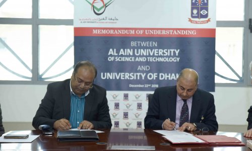 Joint cooperation between Al Ain University and University of Dhaka