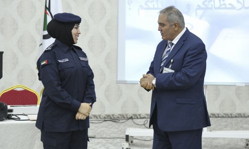 Al Ain University shows the Evidences of Crime Scene