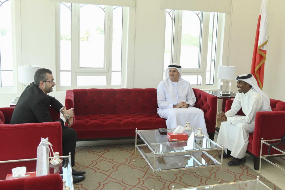 Visit of the AAU Chancellor to Embassy of the Kingdom of Bahrain