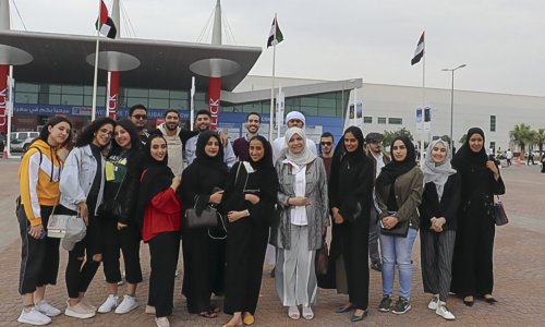 Student’s Delegation visit Dubai Airshow