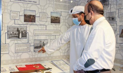 A delegation from Al Ain University visit Al Muraba Police Museum