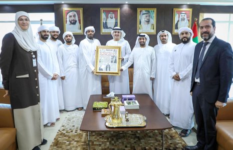AAU Chancellor celebrates the UAE 50th National Day with Engineering Students