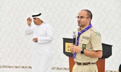 كشافة الإمارات تقدم جلسة تعريفية بالحركة الكشفية لطلبة جامعة العين