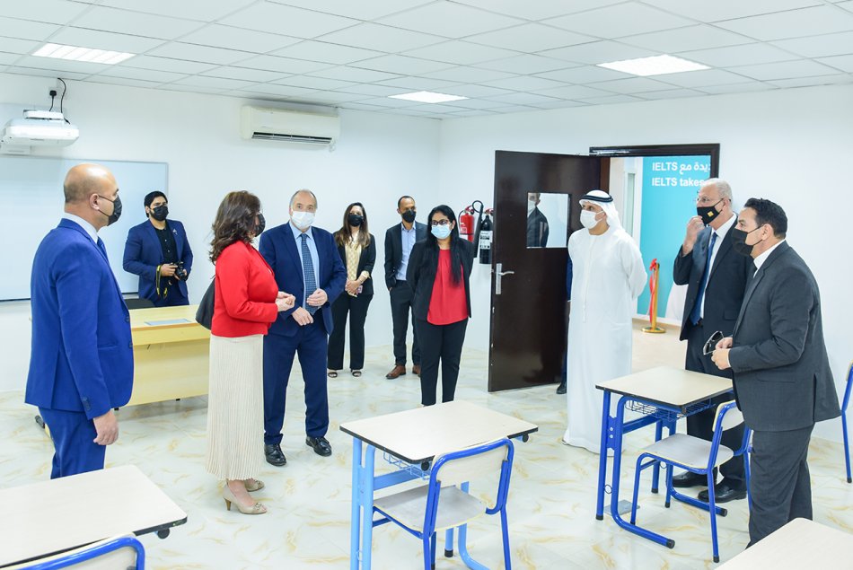 Launching the IELTS Exam Center in cooperation with the British Council 