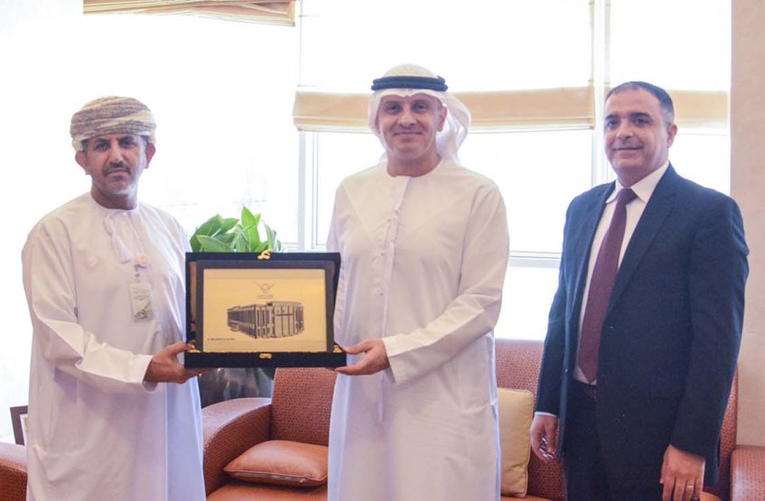 The Chancellor's meeting with Undersecretary of the Ministry of Higher Education, Scientific Research and Innovation in Oman