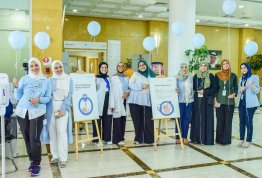 The visit of COP students to Mediclinic Hospital on the World Diabetes Day