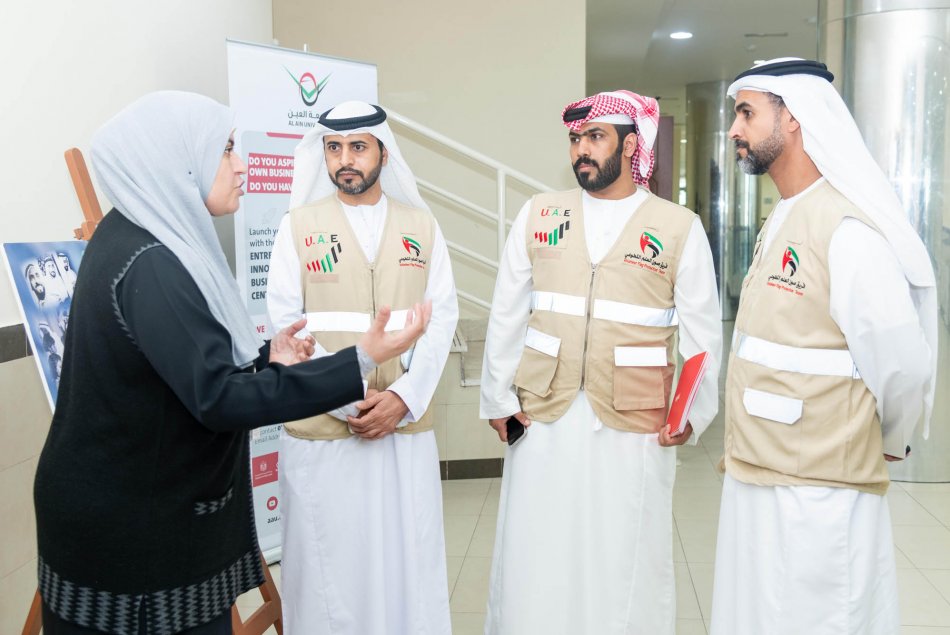 Meeting with UAE Flag Team