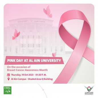 Pink Day at Al Ain University