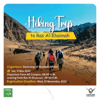 Hiking Trip to Ras Al-Khaimah - AD Campus