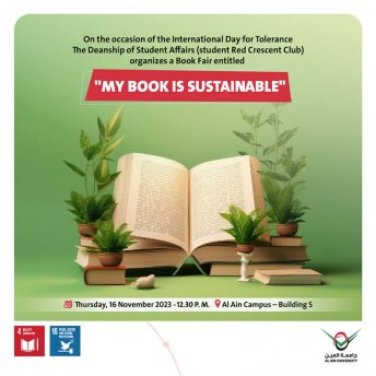 MY BOOK IS SUSTAINABLE