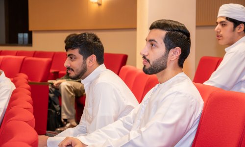 Al Ain University meets the new students for the academic year 2023-2024