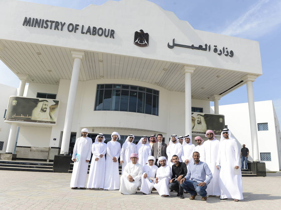 Al Ain University Students Participate in the Ministry of Labour Workshops